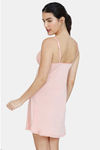 Zivame Four-Way Stretch Babydoll With Thong - Peach Pearl — thumbnail 3